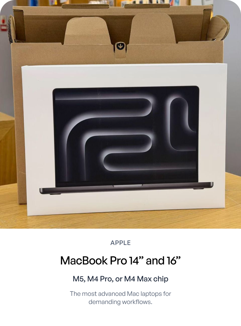MacBook Pro 14 and 16 inch